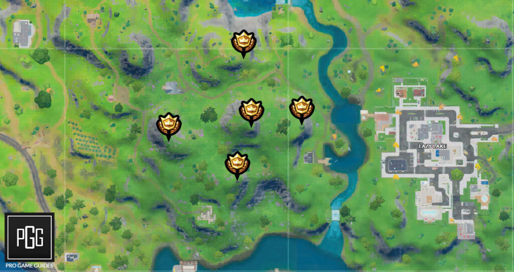 Fortnite Lazy Lake Fireworks Locations (Season 3) Pro Game Guides