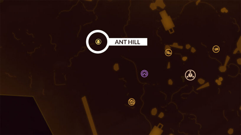 grounded ant hill location map