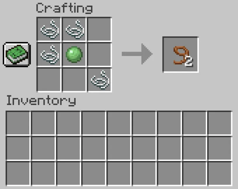 Lead Minecraft Recipe