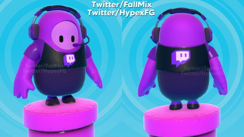 Fall Guys Twitch Skin Could Be Coming Out Soon According To Leak Pro Game Guides - roblox guy skin