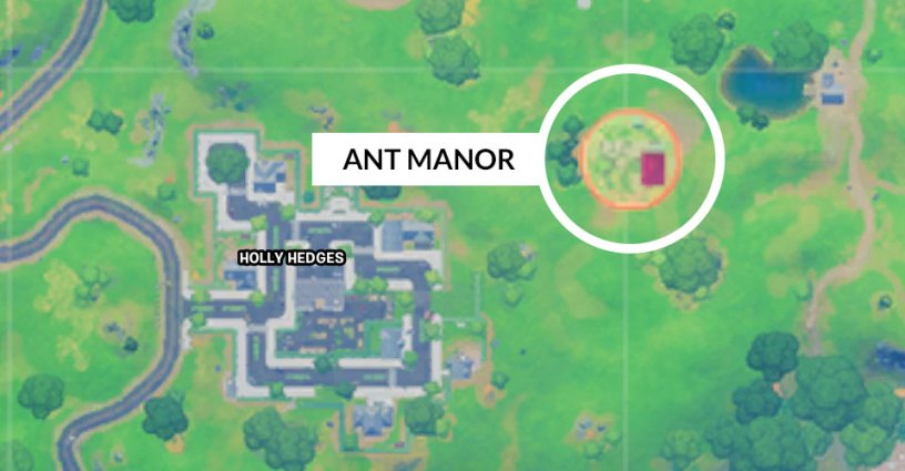Ant Manor location map