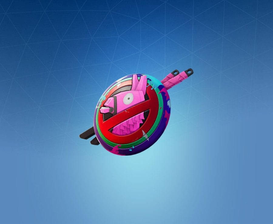 Llama Buster Back Bling