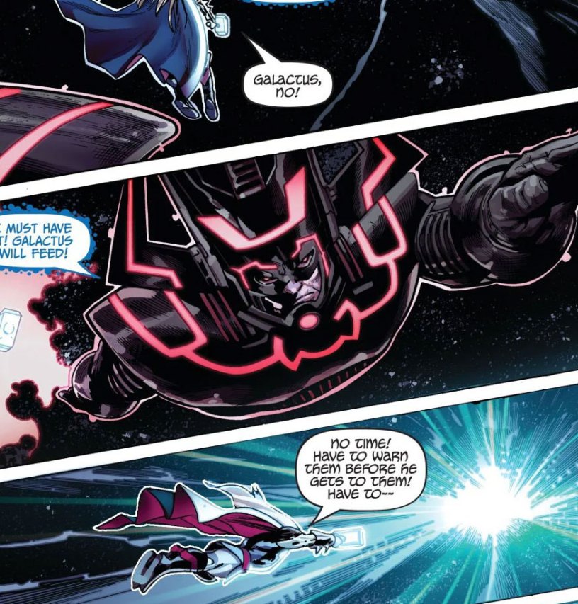 Galactus featured in Fortnite comic book
