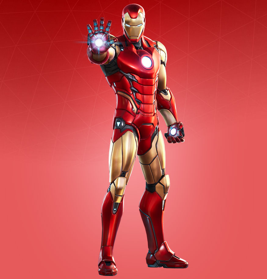 Fortnite Tony Stark Skin - Character, PNG, Images - Pro ...