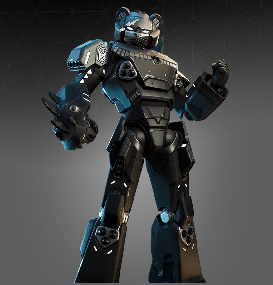 Fortnite Mecha Team Shadow Skin Character Png Images Pro Game Guides