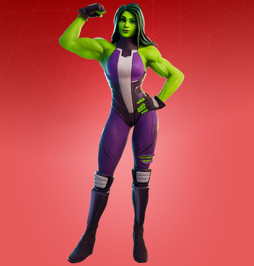 Fortnite she hulk skin