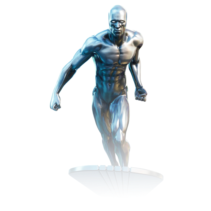 Fortnite Silver Surfer Skin - Character, PNG, Images - Pro Game Guides