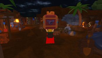 Player carries free rewards in Dig It Roblox