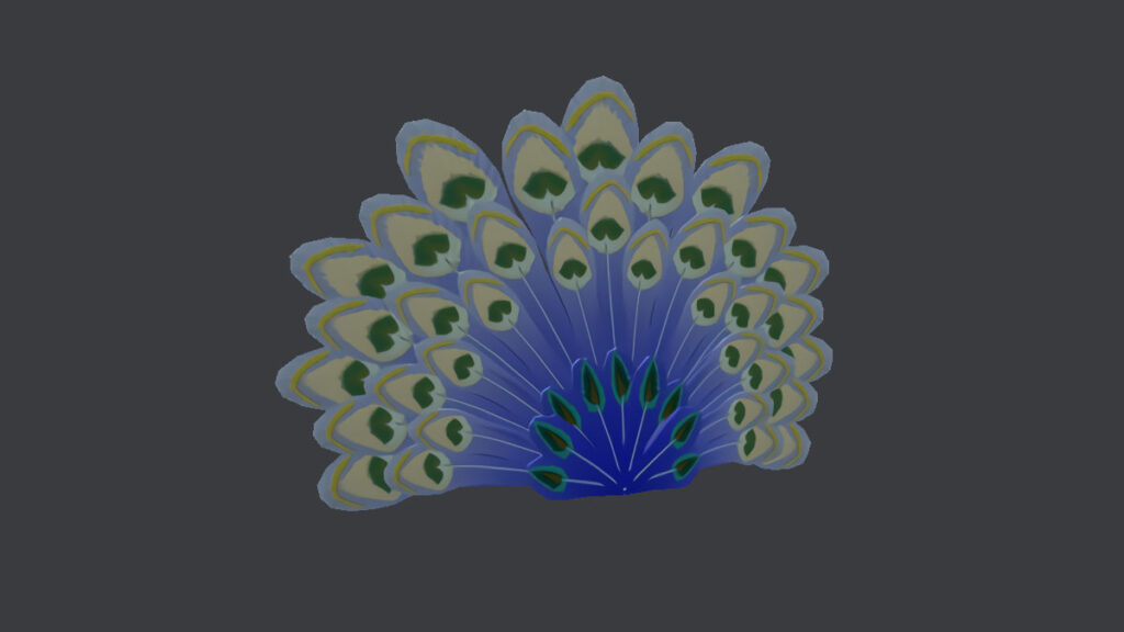New Roblox Wintery Peacock Tail to be available for free soon! Pro