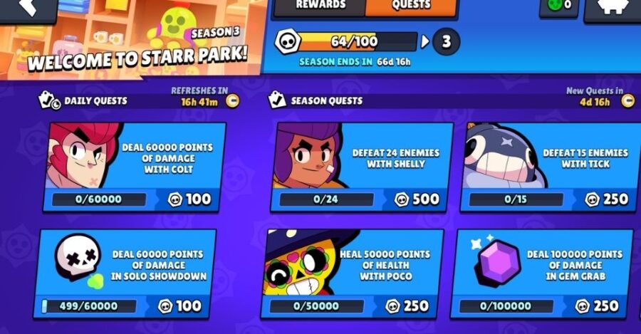 How To Complete Your Brawl Pass Fast In Brawl Stars Pro Game Guides - star tokens brawl stars español