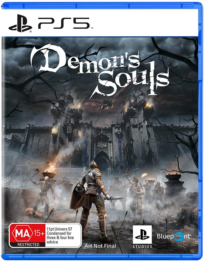 A box art placeholder for PlayStation 5 game Demon Soul's
