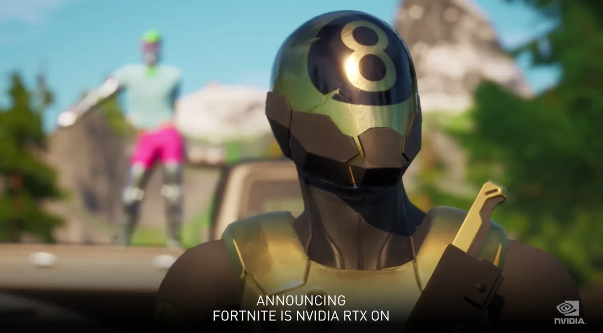 Fortnite ray tracing example