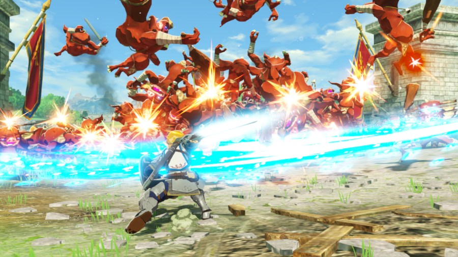 SCreenshot from upcoming game Hyrule Warriors: Age of Calamity