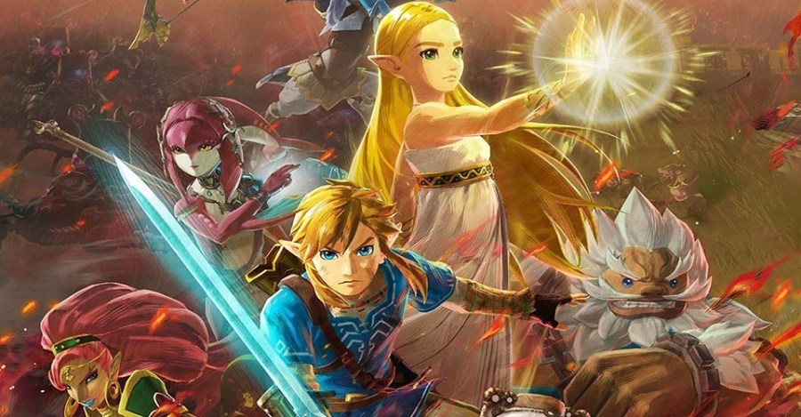 New artwork for brand new game Hyrule Warriors: Age of Calamity