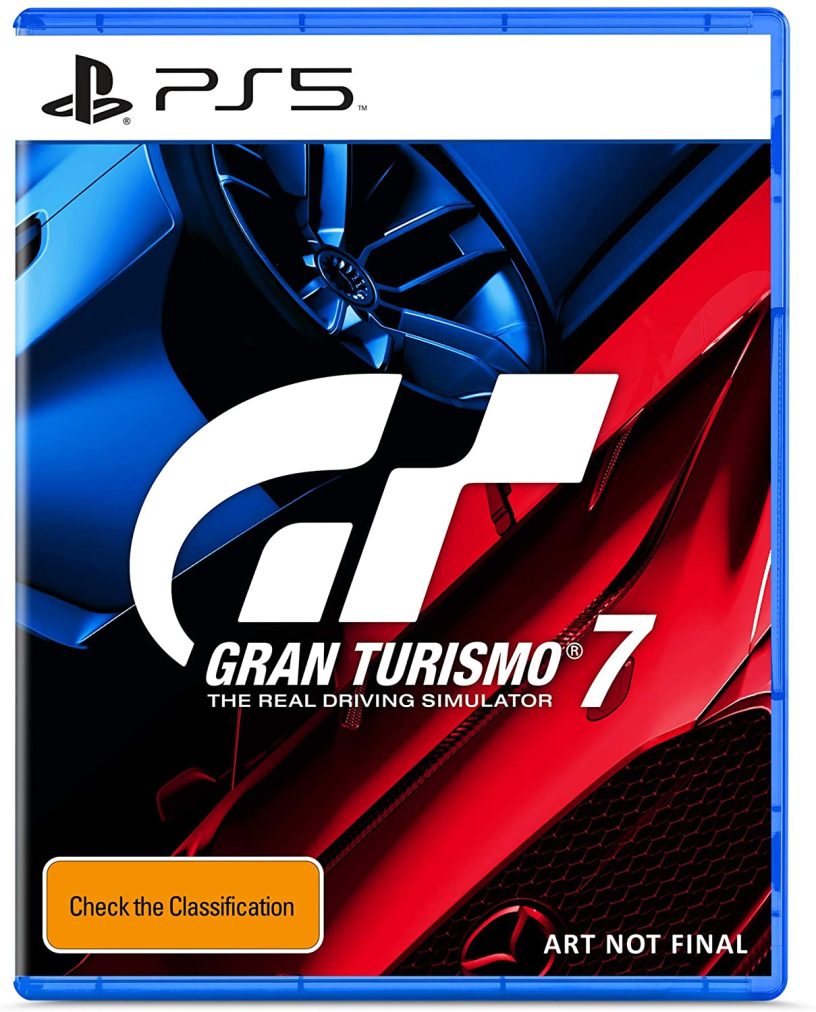 A box art placeholder for PlayStation 5 game Gran Turismo 7