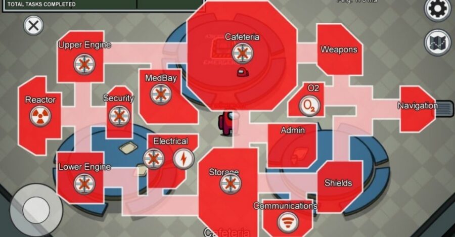 Skeld Vent Map