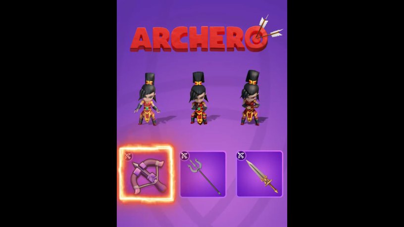 Mulan weapon choices for Archero