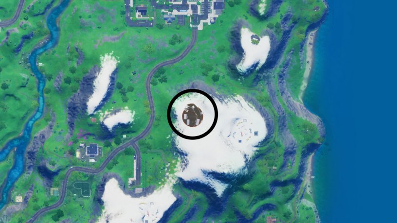 Fortnite The Collection POI map location