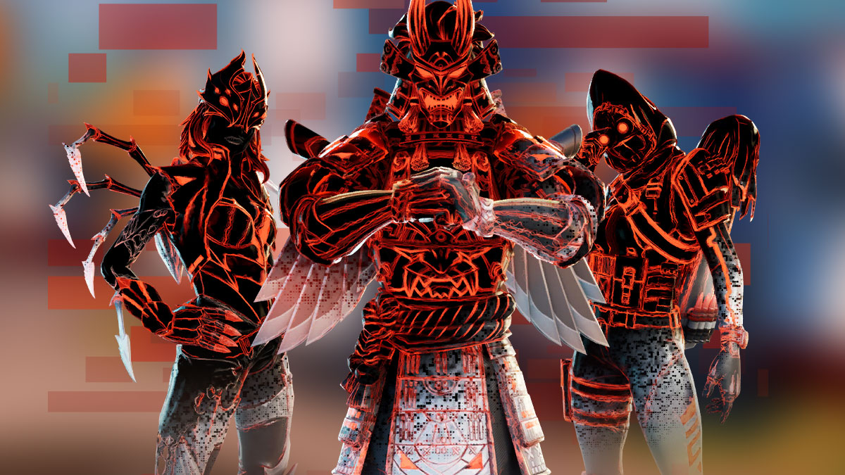 Corrupted Legends pack example with partial corruption