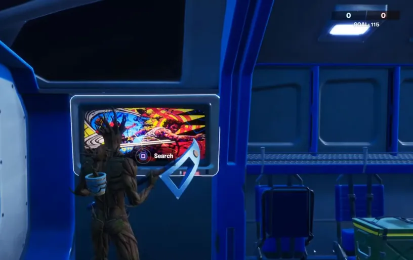 Quinjet loading screen in game