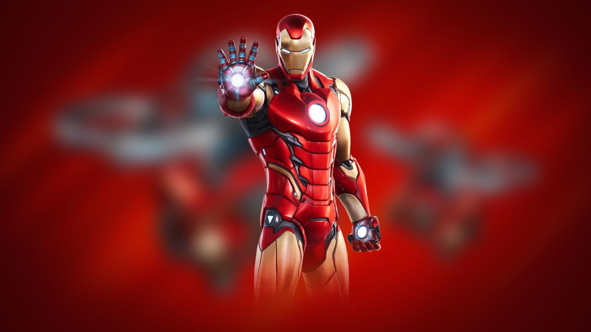 Full Iron Man cosmetic for Fortnite