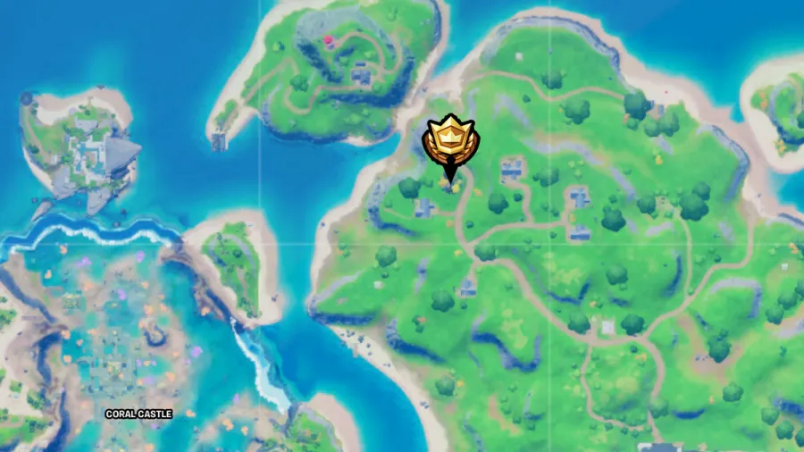 Trask Truck location on Fortnite map