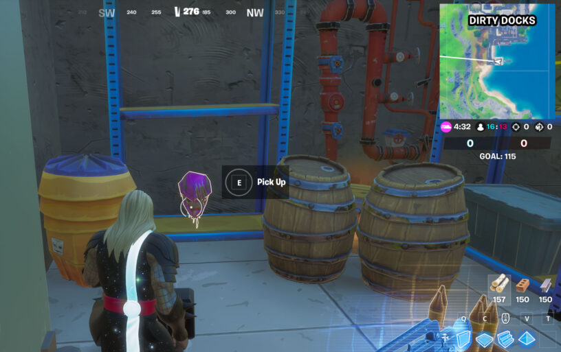 Fortnite Wolverine's Trophy in-game