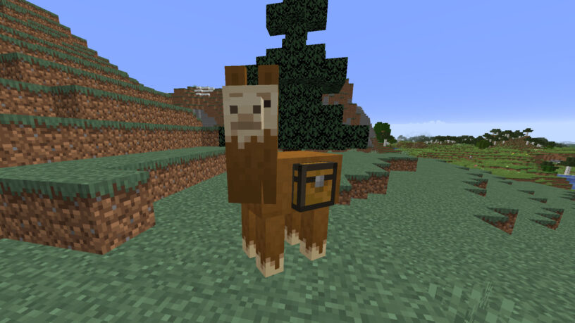 minecraft llama teddy