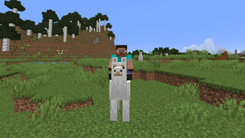 Minecraft Data Pack That Let You Ride Llama