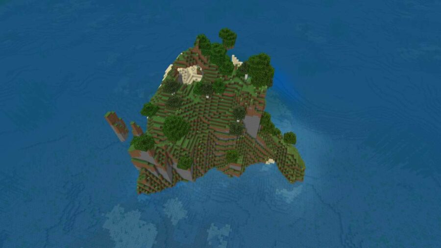 minecraft seed island dec 2021 2