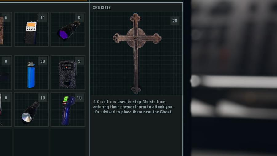ghost crucifix