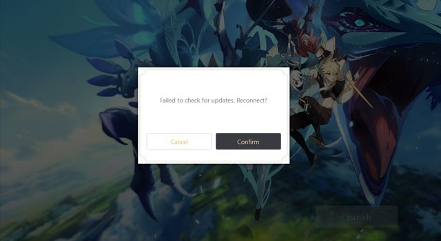 reinstall genshin launcher