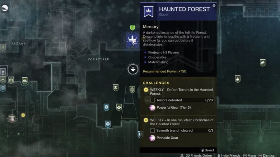 Where Is The Haunted Forest In Destiny 2 Pro Game Guides - spooky forest roblox