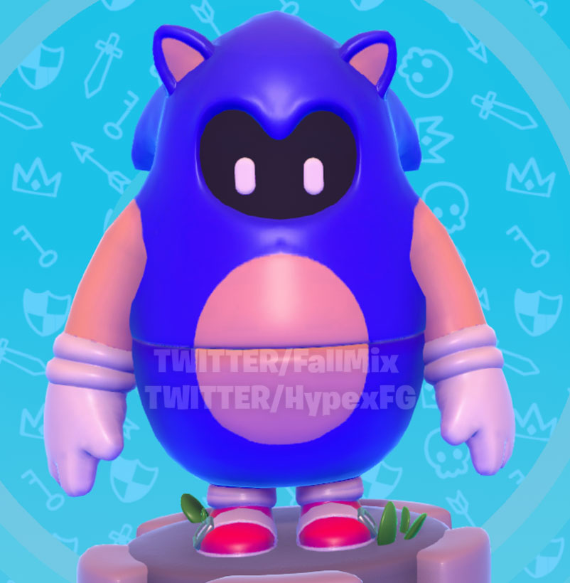 Sonic the Hedgehog Fall Guys skin