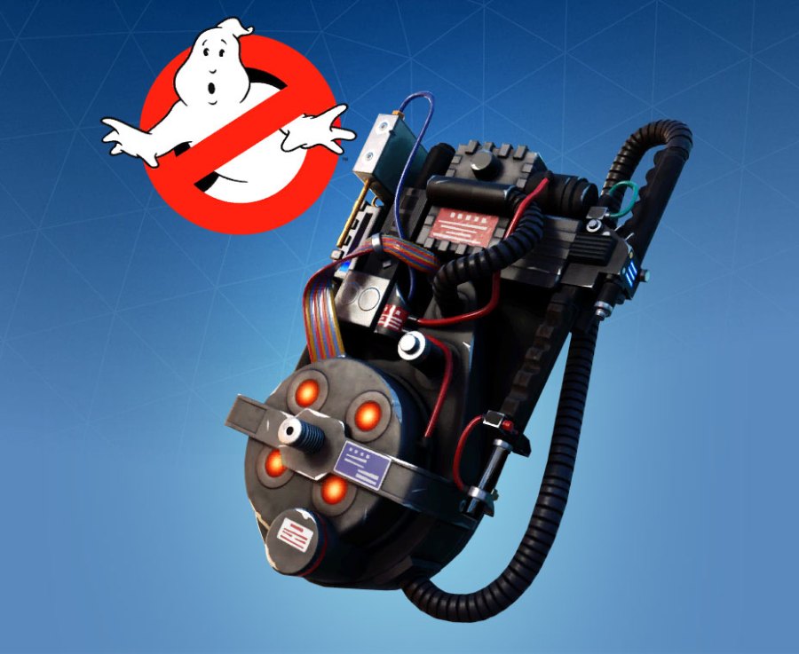 Proton Pack Back Bling