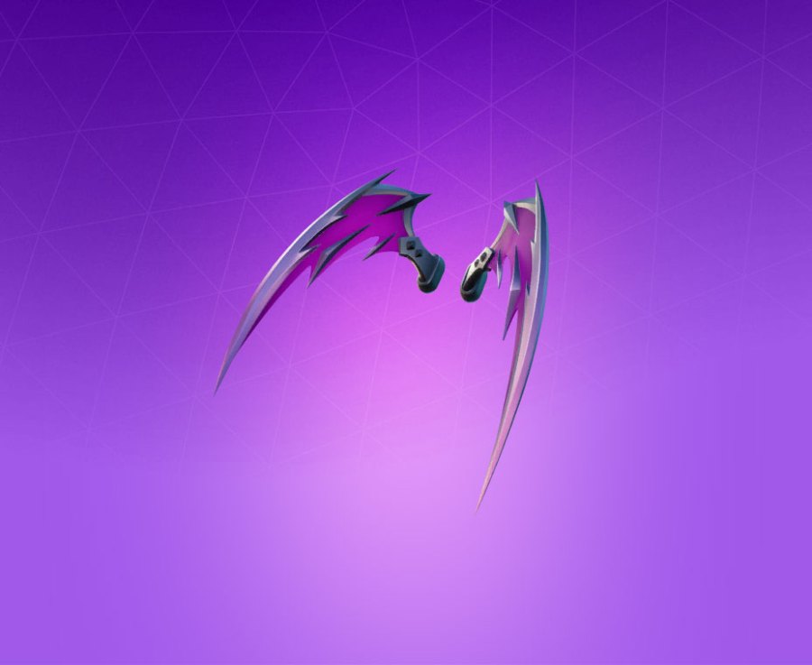 UV Wings Back Bling