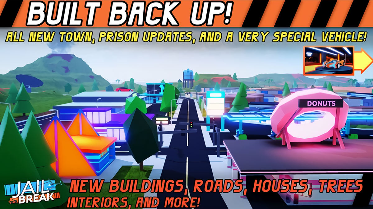 Roblox S Jailbreak Has Just Received The Molten Update For October Pro Game Guides - drive your car through walls in roblox jailbreak