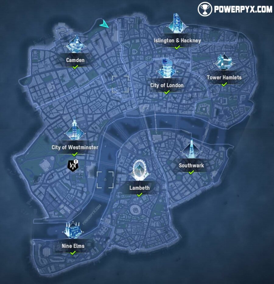 Watch Dogs Legion Map Size Comparisons Pro Game Guides