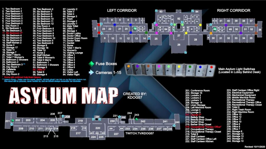 Phasmophobia Asylum Map Pro Game Guides - roblox google maps