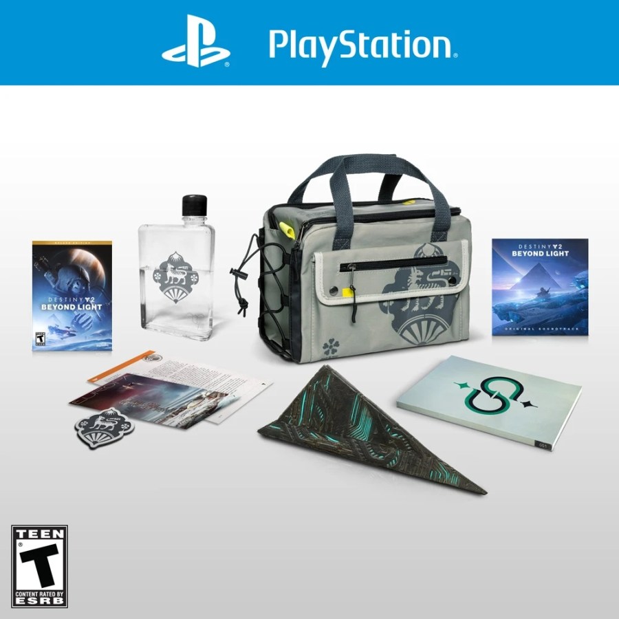 A picture showing off what's included in the Destiny 2: Beyond Light Collector's Edition