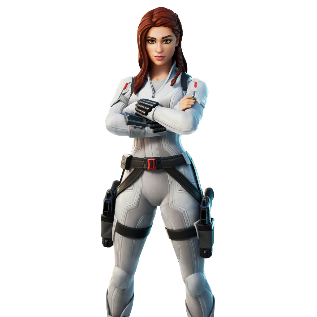 Fortnite Black Widow Snow Suit Skin Character Png Images Pro Game Guides