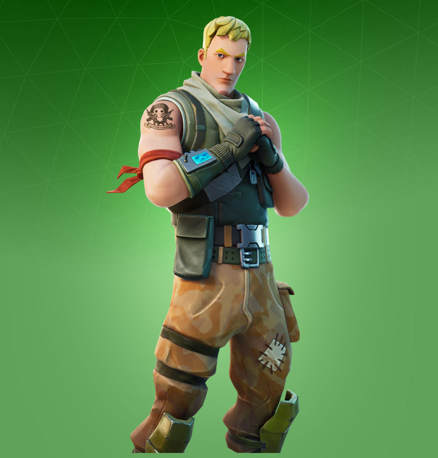 Fortnite Jonesy The First Skin Character Png Images Pro Game Guides