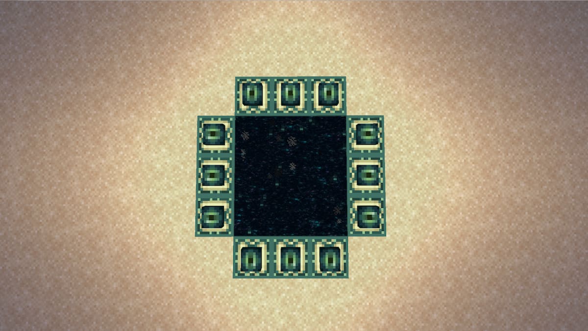 How to make an End Portal in Creative Minecraft Pro Game Guides