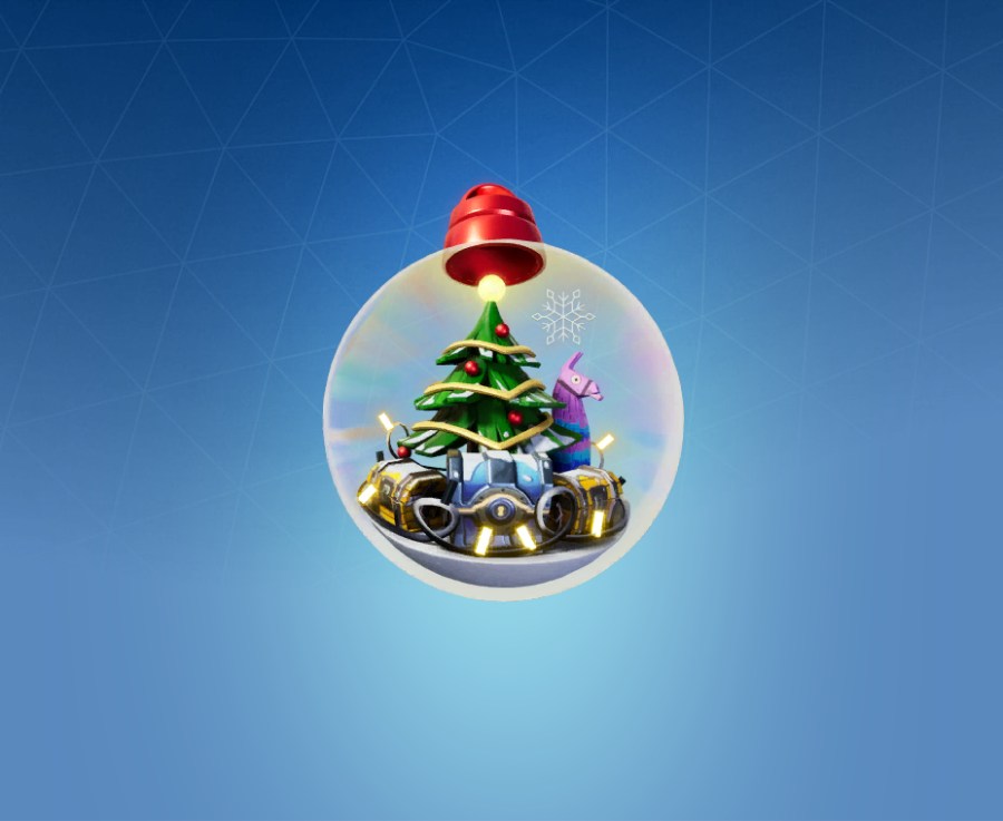 Swirly Snowglobe Back Bling