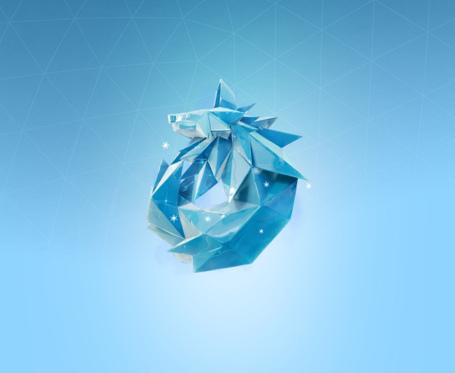 Frosty Fox Back Bling
