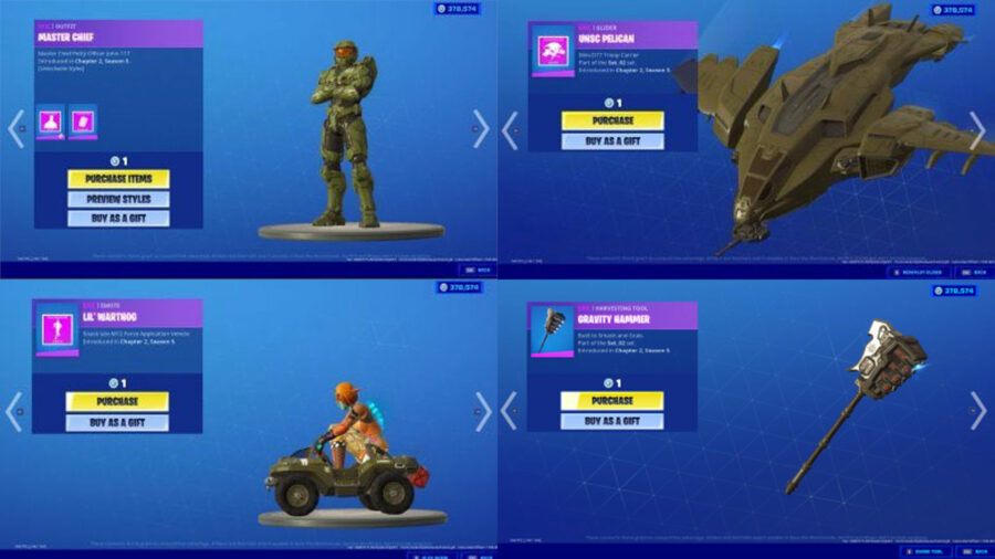 Fortnite Master Chief Halo Skin Possibly In The Works Games Predator - roblox gravity hammer