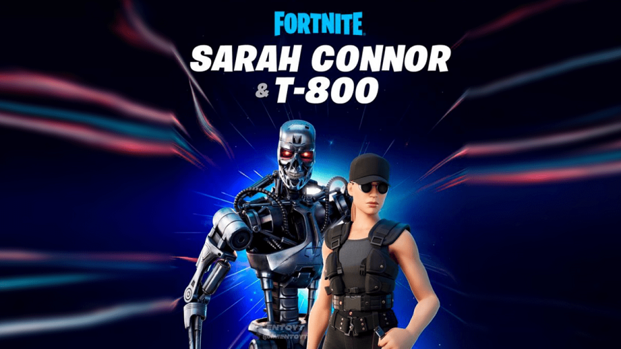 Leaked image of Fortnite Terminator Skins