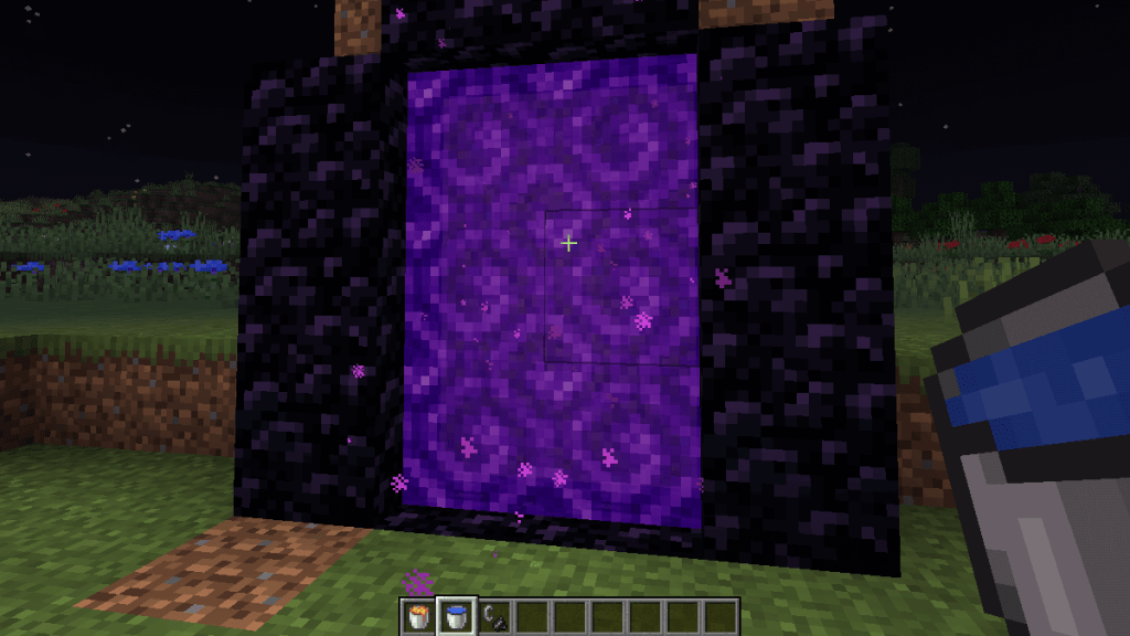 How to Make a Nether Portal with Lava and Water in Minecraft Pro Game Guides
