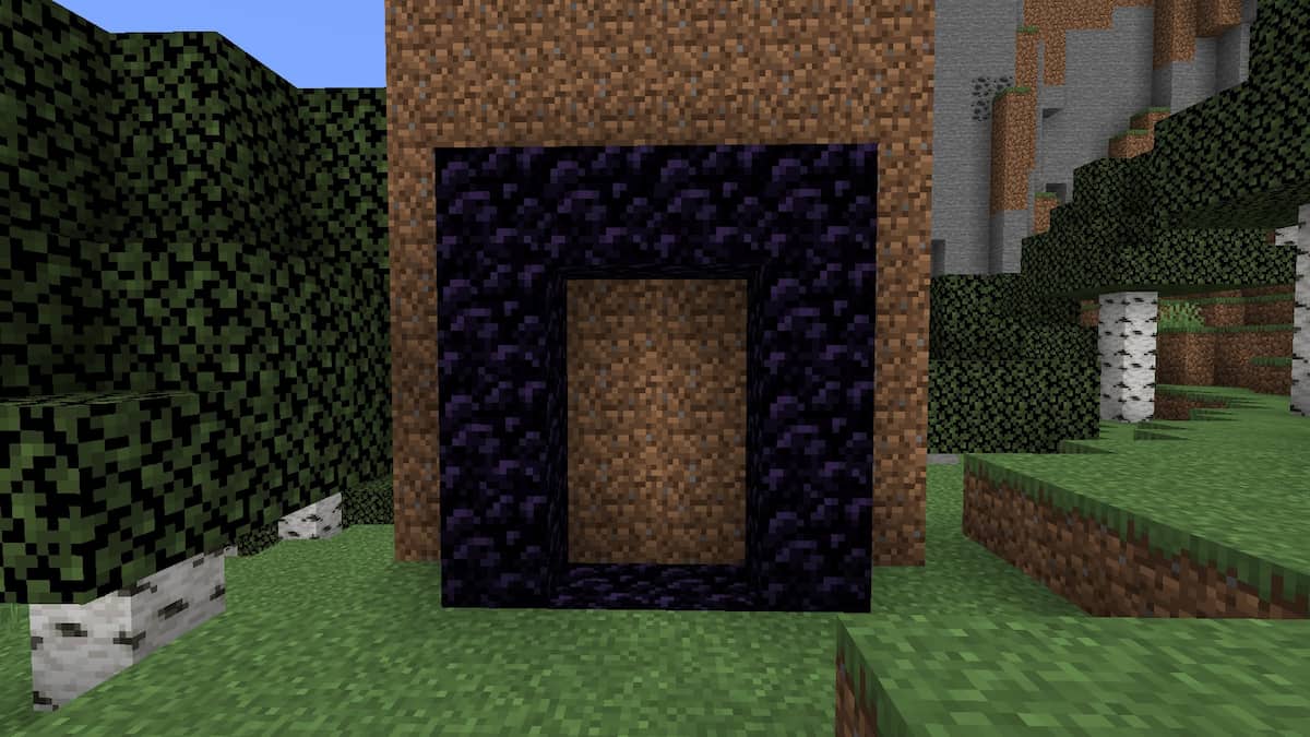 How to Make a Nether Portal with Lava and Water in Minecraft Pro Game Guides