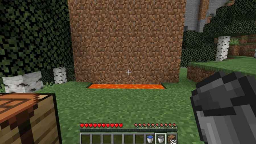 How to Make a Nether Portal with Lava and Water in Minecraft Pro Game